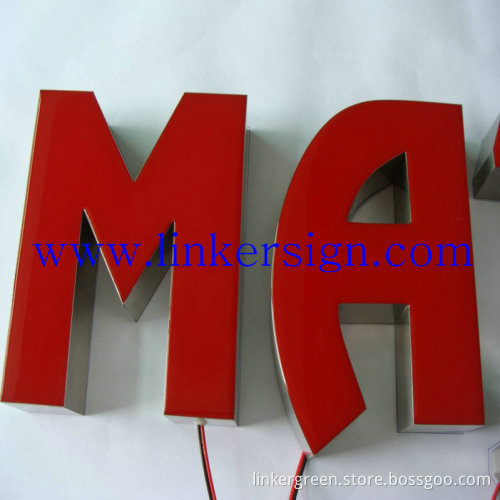 waterproof led epoxy resin sign